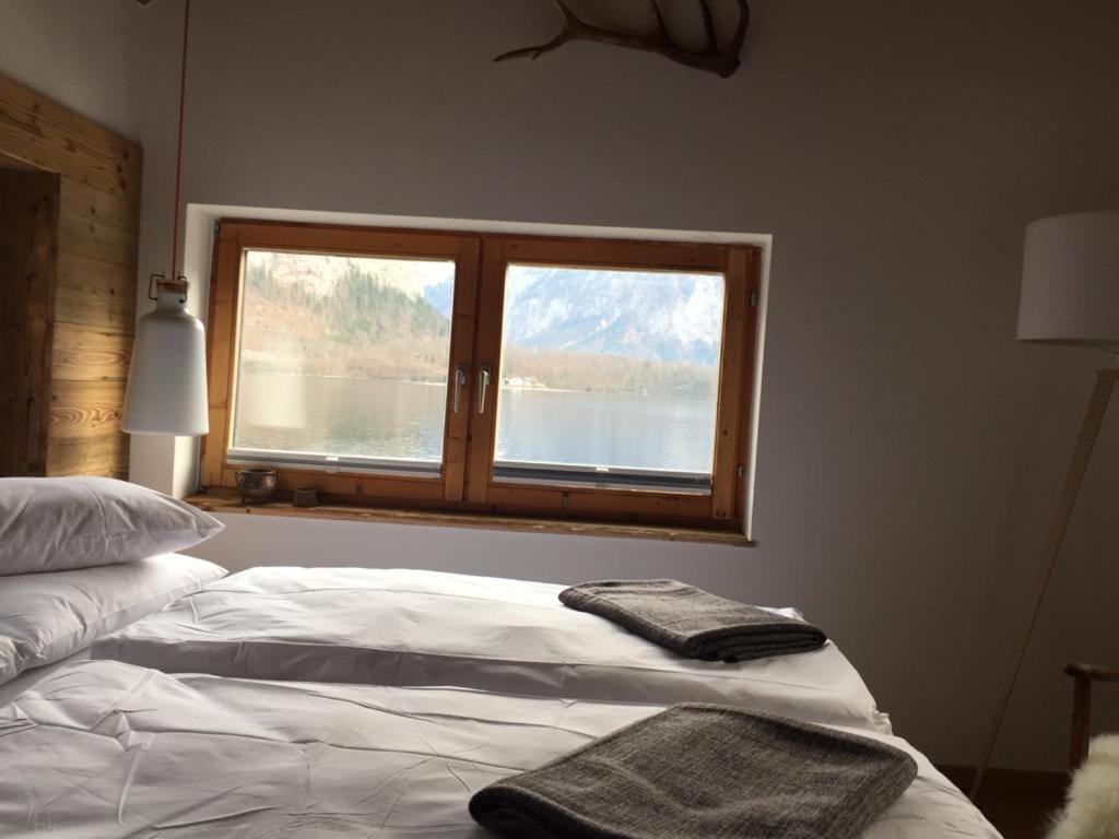 Bootshaus Am Hallstaetter See Hallstatt Kültér fotó