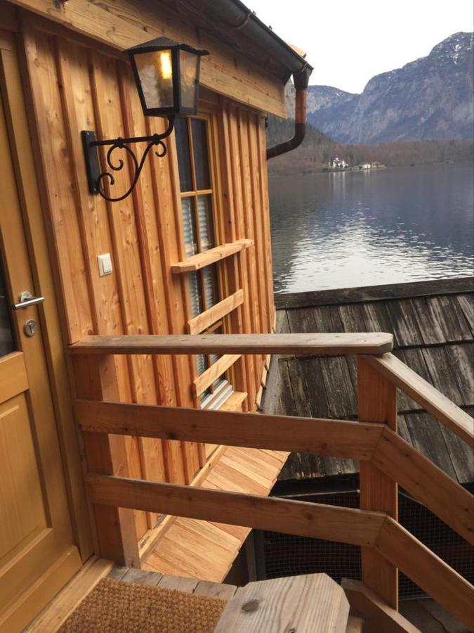 Bootshaus Am Hallstaetter See Hallstatt Kültér fotó